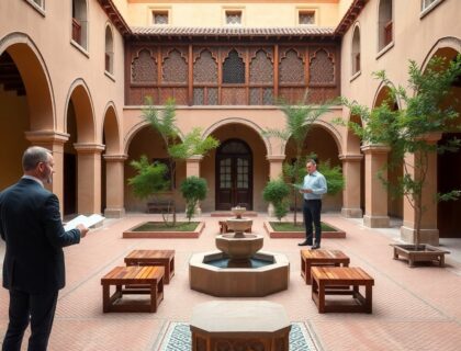 bouncemediagroup riad traditional moroccan house internal courtyard garden